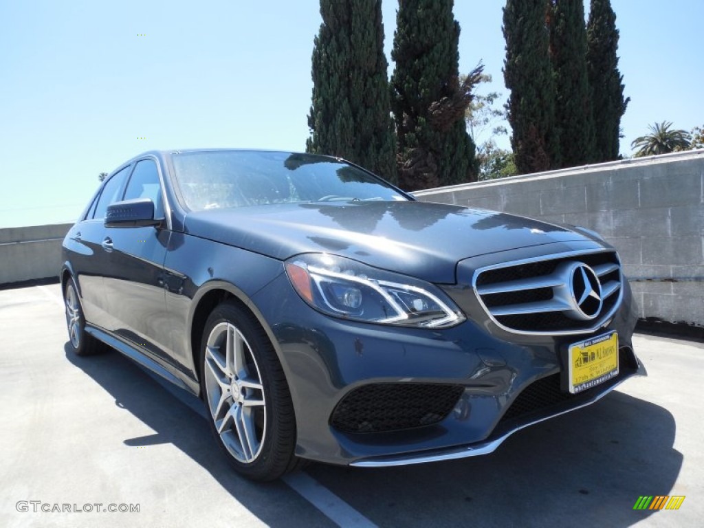 2014 E 350 Sport Sedan - Steel Gray Metallic / Black photo #2