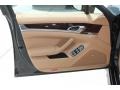 Luxor Beige 2013 Porsche Panamera Turbo Door Panel