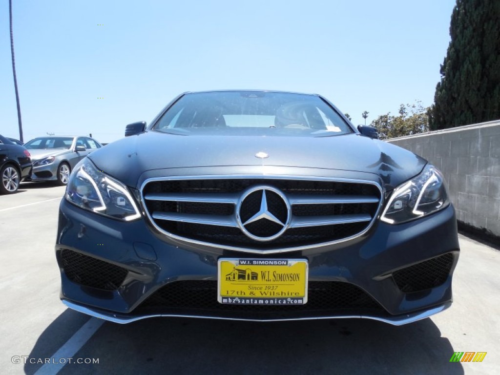 2014 E 350 Sport Sedan - Steel Gray Metallic / Black photo #3