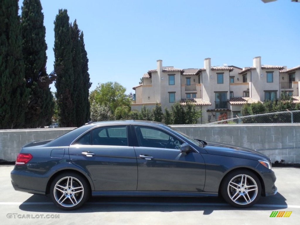 2014 E 350 Sport Sedan - Steel Gray Metallic / Black photo #4