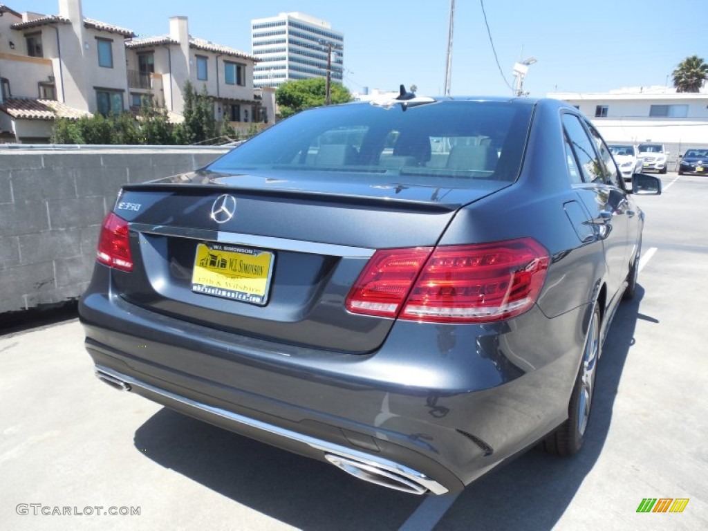 2014 E 350 Sport Sedan - Steel Gray Metallic / Black photo #5