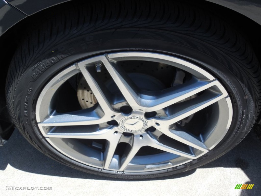 2014 E 350 Sport Sedan - Steel Gray Metallic / Black photo #11