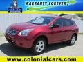 2010 Venom Red Nissan Rogue S AWD 360 Value Package  photo #1