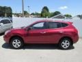 2010 Venom Red Nissan Rogue S AWD 360 Value Package  photo #2