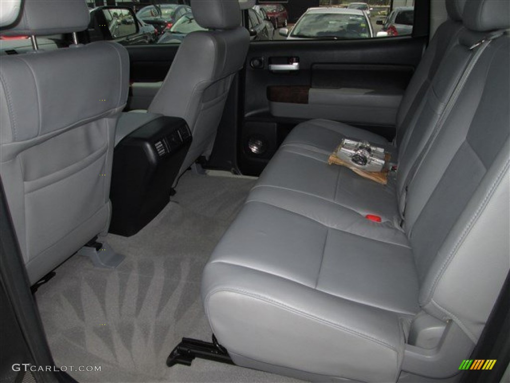 2010 Tundra Limited CrewMax - Silver Sky Metallic / Graphite Gray photo #21