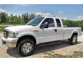 2005 Oxford White Ford F250 Super Duty XLT SuperCab 4x4  photo #3