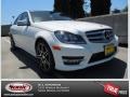 2013 Polar White Mercedes-Benz C 350 Sport  photo #1