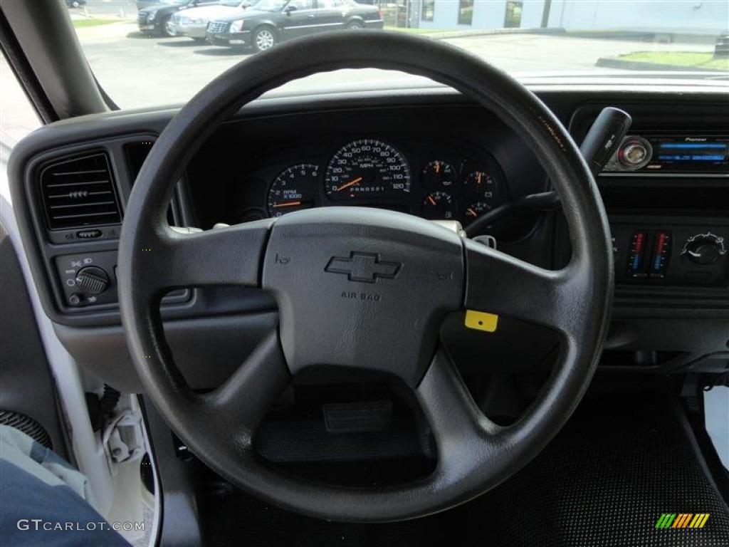 2006 Silverado 1500 Work Truck Regular Cab - Summit White / Dark Charcoal photo #10