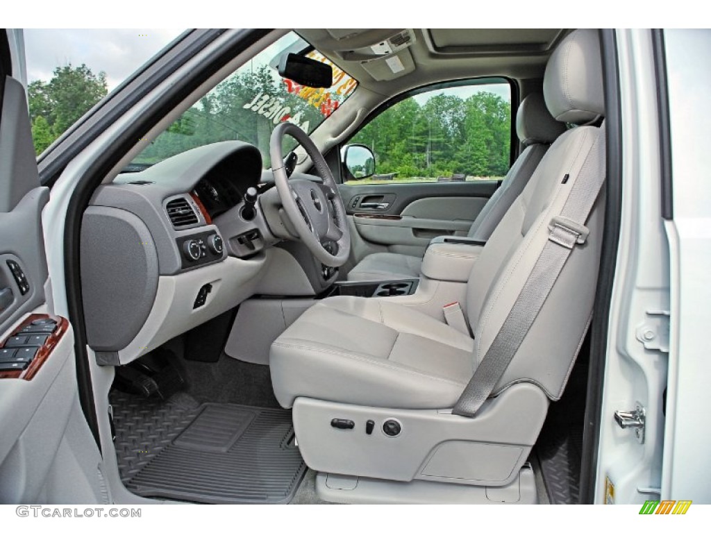 Dark Titanium/Light Titanium Interior 2013 GMC Sierra 2500HD SLT Crew Cab 4x4 Photo #82594557