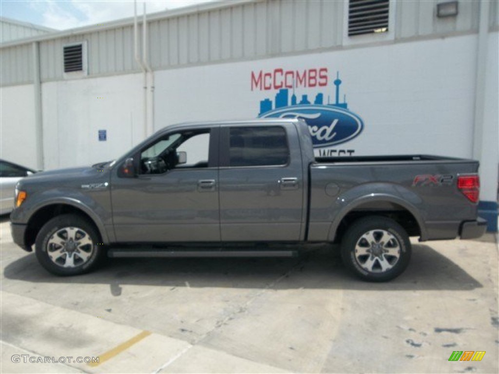 2013 F150 FX2 SuperCrew - Sterling Gray Metallic / Black photo #2