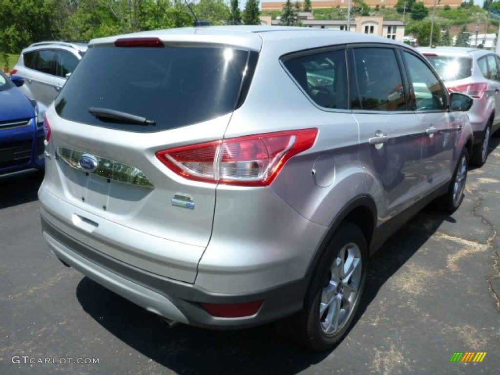 2013 Escape SEL 2.0L EcoBoost 4WD - Ingot Silver Metallic / Charcoal Black photo #2