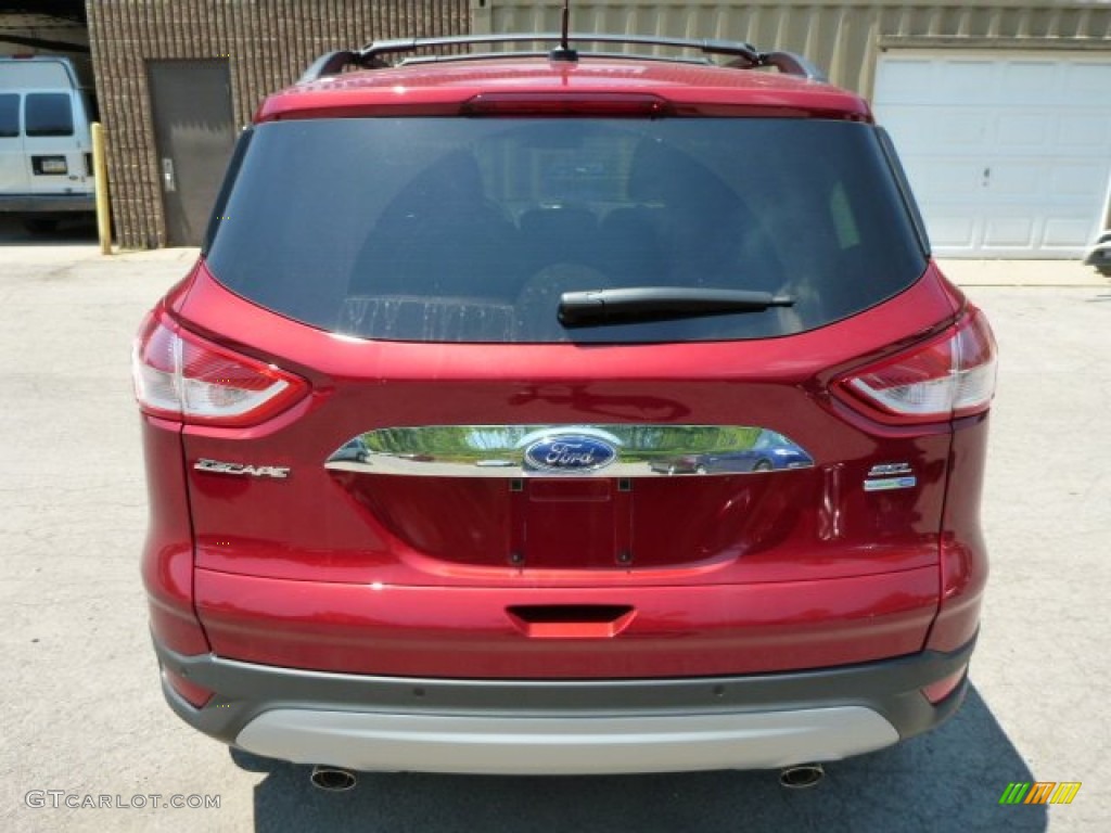 2013 Escape SEL 2.0L EcoBoost 4WD - Ruby Red Metallic / Charcoal Black photo #3