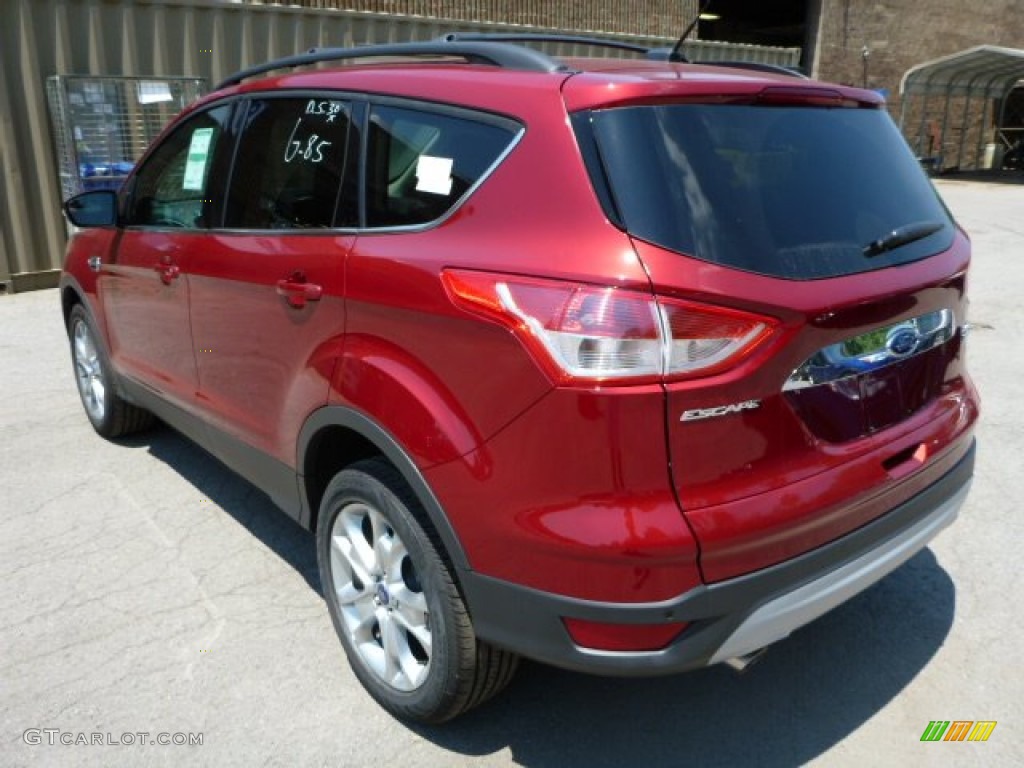 2013 Escape SEL 2.0L EcoBoost 4WD - Ruby Red Metallic / Charcoal Black photo #4