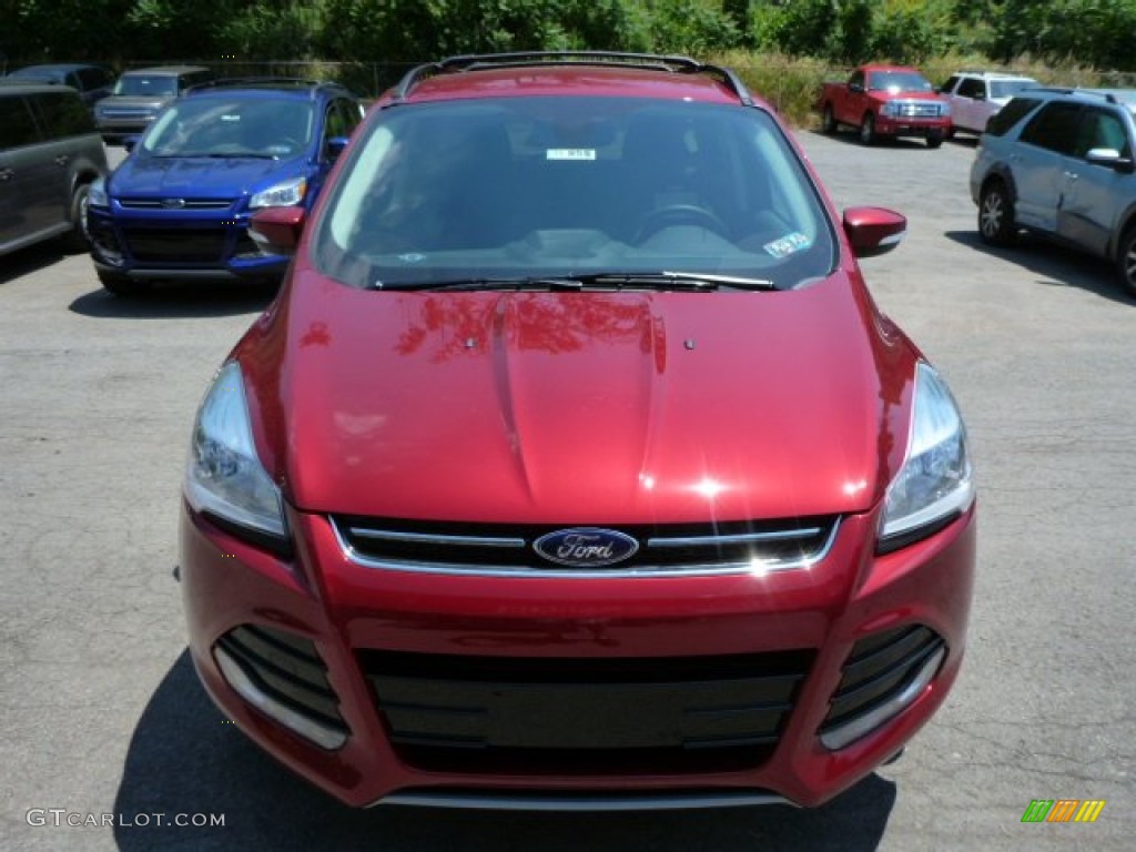 2013 Escape SEL 2.0L EcoBoost 4WD - Ruby Red Metallic / Charcoal Black photo #6