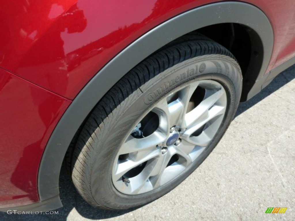 2013 Escape SEL 2.0L EcoBoost 4WD - Ruby Red Metallic / Charcoal Black photo #7