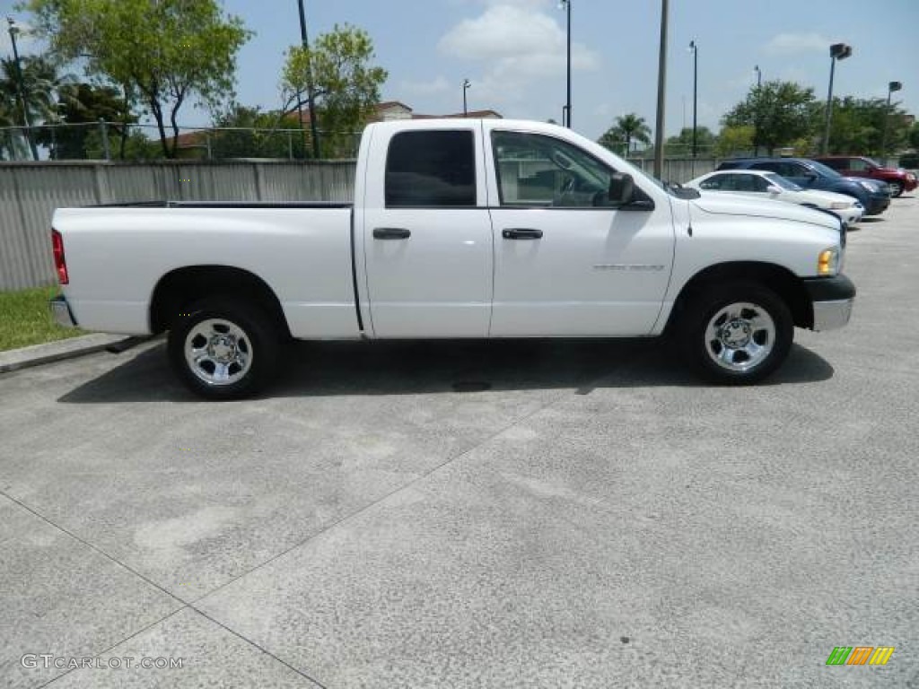 Bright White 2005 Dodge Ram 1500 ST Quad Cab Exterior Photo #82596748