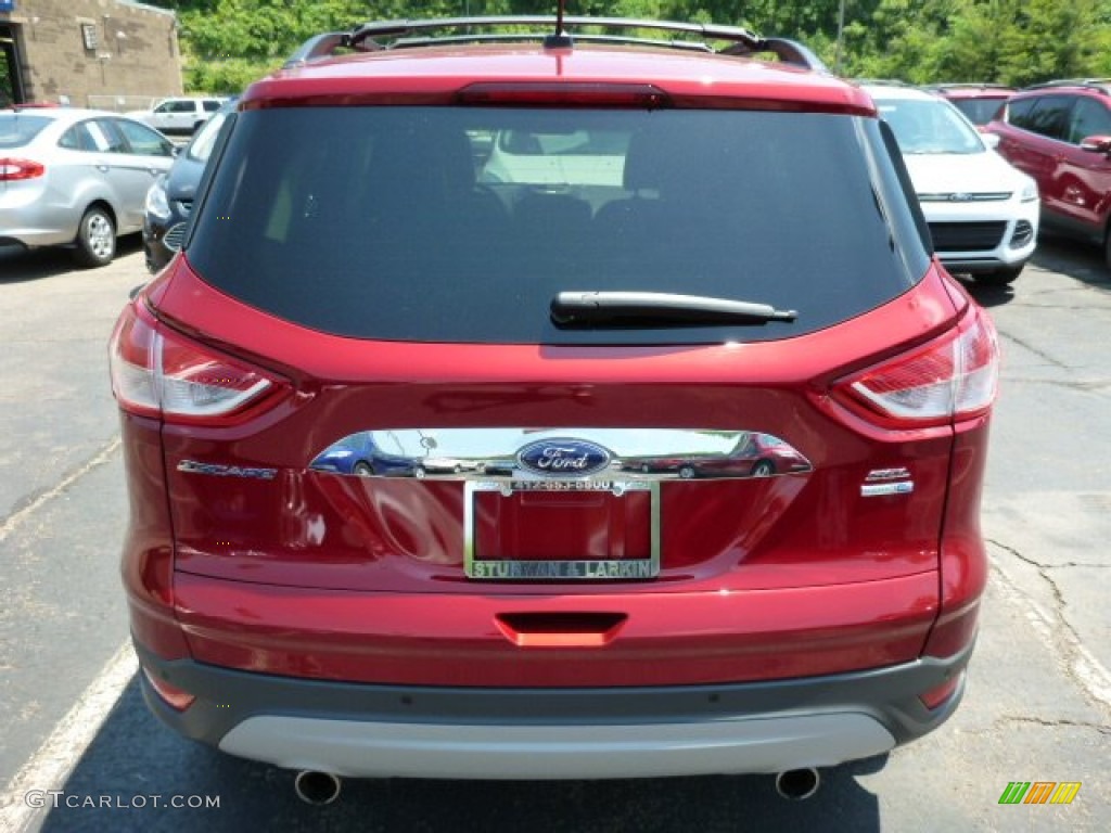 2013 Escape SEL 1.6L EcoBoost 4WD - Ruby Red Metallic / Charcoal Black photo #3