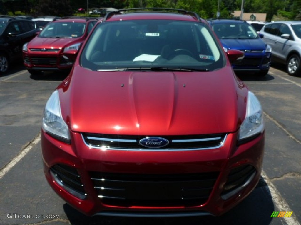 2013 Escape SEL 1.6L EcoBoost 4WD - Ruby Red Metallic / Charcoal Black photo #6