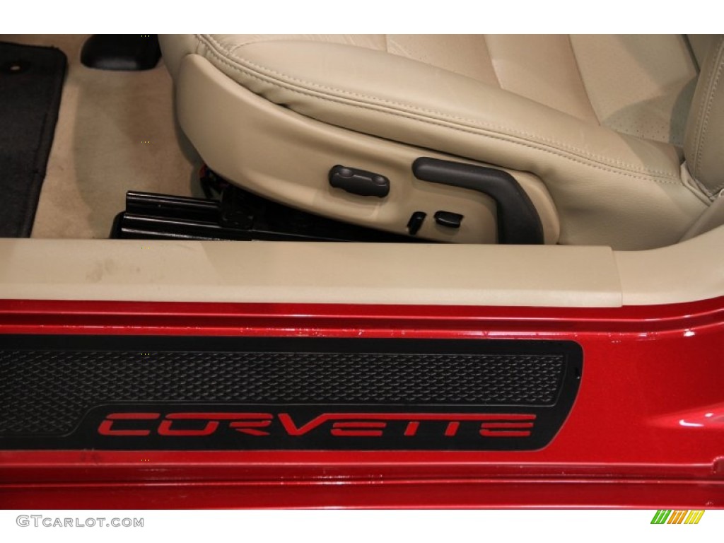 2005 Corvette Coupe - Magnetic Red Metallic / Cashmere photo #5