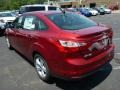 2013 Ruby Red Ford Focus SE Sedan  photo #4