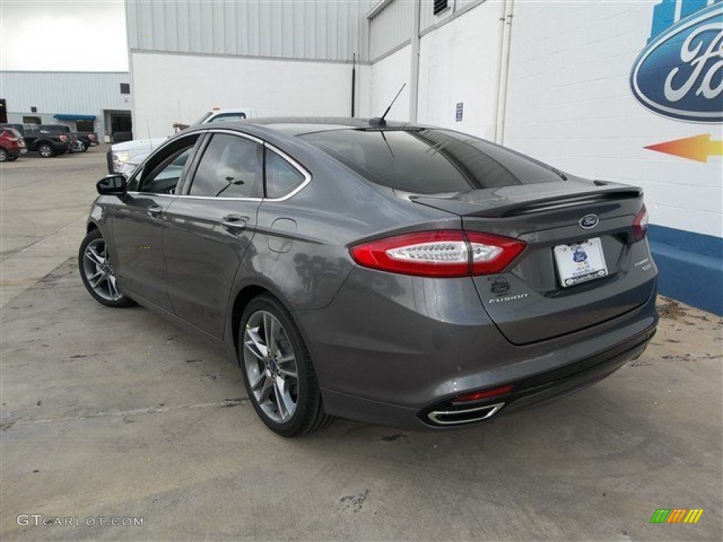 2013 Fusion Titanium - Sterling Gray Metallic / Charcoal Black photo #3