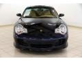 2002 Midnight Blue Metallic Porsche 911 Turbo Coupe  photo #2