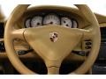 2002 Porsche 911 Savanna Beige Interior Steering Wheel Photo