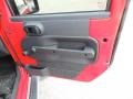 2009 Flame Red Jeep Wrangler X 4x4  photo #8