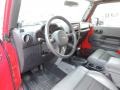 2009 Flame Red Jeep Wrangler X 4x4  photo #11