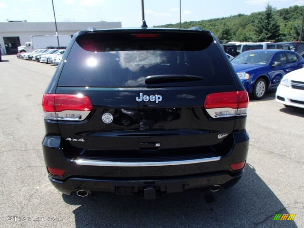 2014 Grand Cherokee Overland 4x4 - Black Forest Green Pearl / Overland Nepal Jeep Brown Light Frost photo #7