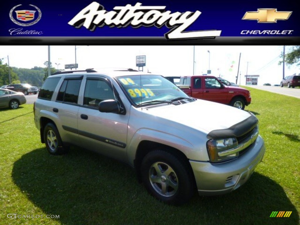 2004 TrailBlazer LT 4x4 - Silverstone Metallic / Dark Pewter photo #1