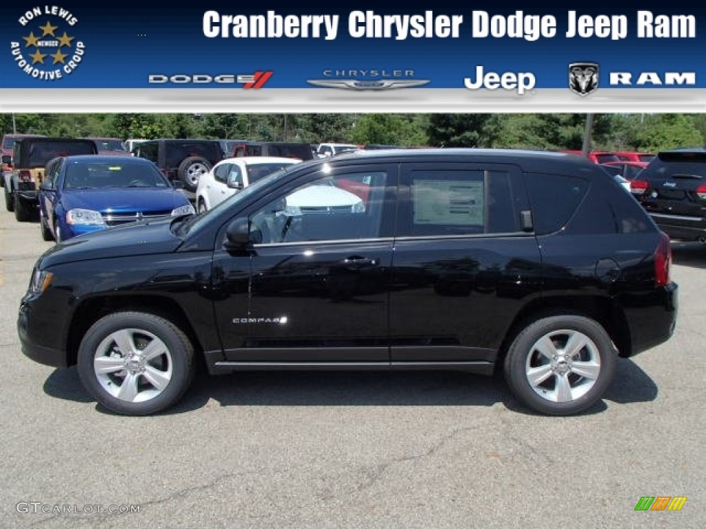 2014 Compass Sport 4x4 - Black / Dark Slate Gray photo #1