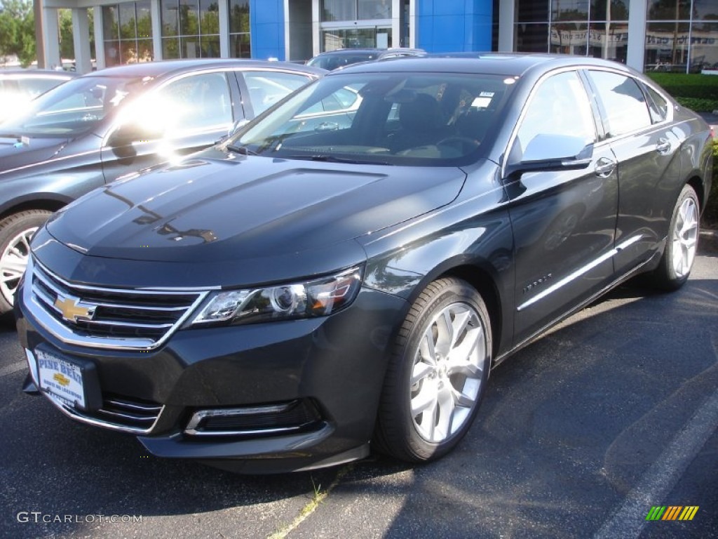 2014 Impala LTZ - Ashen Gray Metallic / Jet Black photo #1