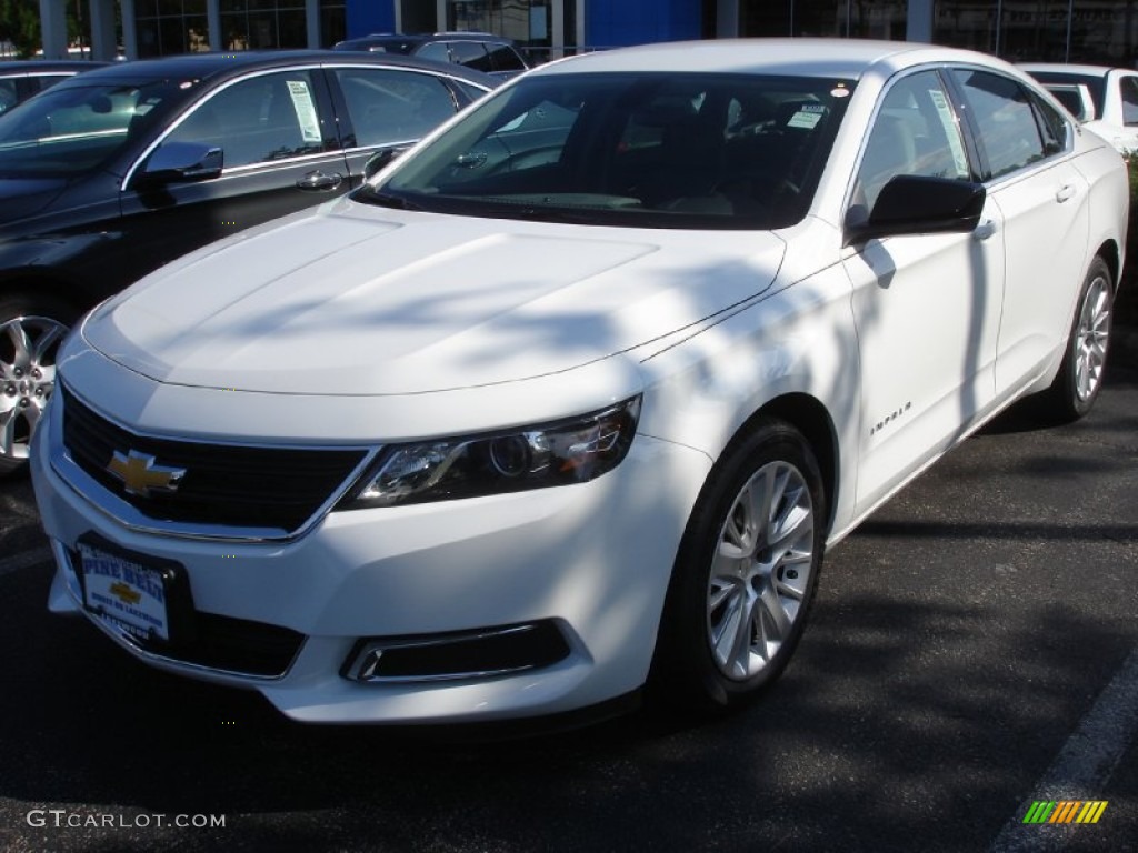 2014 Impala LS - Summit White / Jet Black/Dark Titanium photo #1