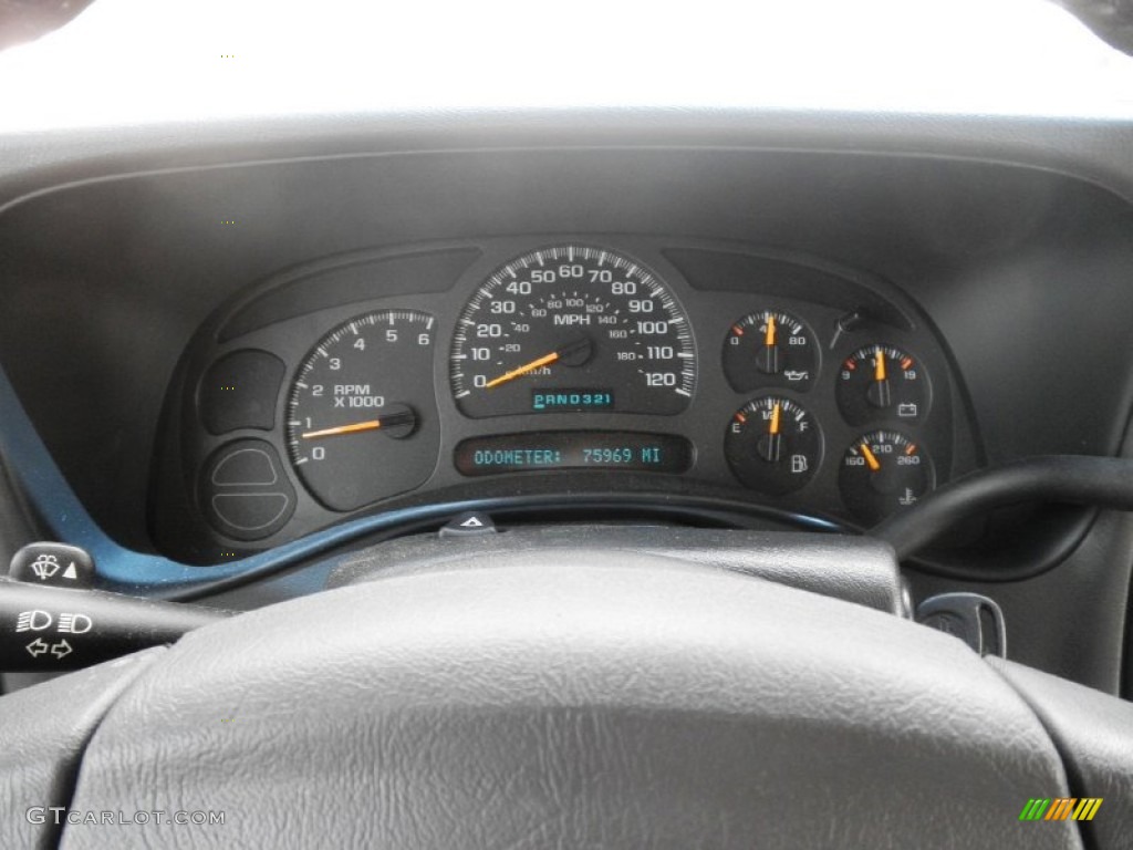 2003 Suburban 1500 LT 4x4 - Indigo Blue Metallic / Gray/Dark Charcoal photo #11