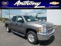 Graystone Metallic - Silverado 1500 LT Crew Cab 4x4 Photo No. 1