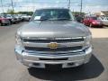 2013 Graystone Metallic Chevrolet Silverado 1500 LT Crew Cab 4x4  photo #2