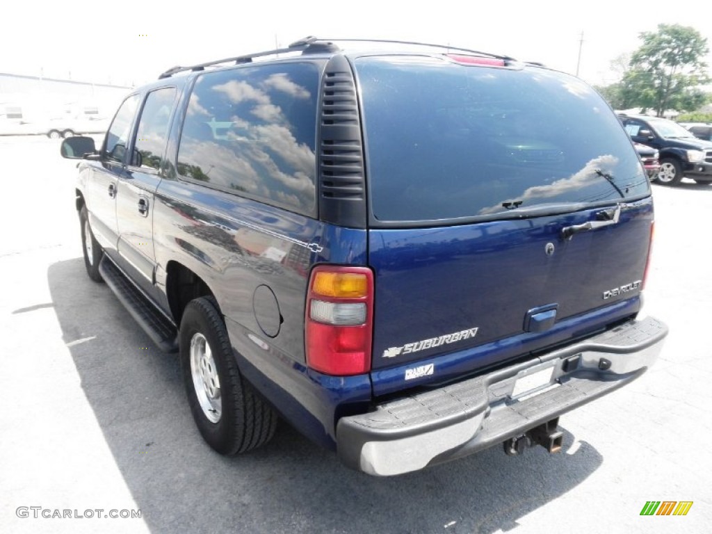 2003 Suburban 1500 LT 4x4 - Indigo Blue Metallic / Gray/Dark Charcoal photo #23