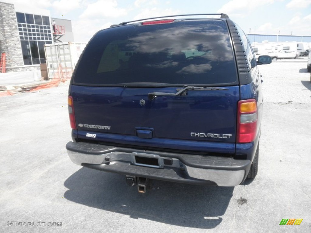 2003 Suburban 1500 LT 4x4 - Indigo Blue Metallic / Gray/Dark Charcoal photo #27