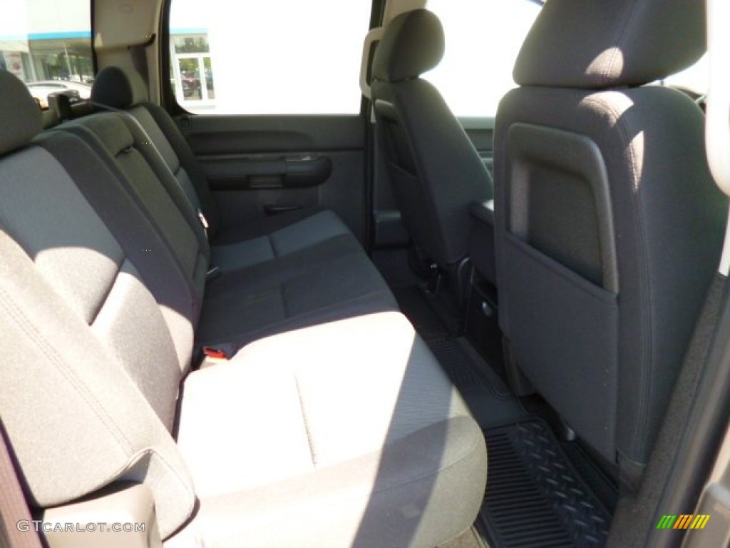 2013 Silverado 1500 LT Crew Cab 4x4 - Graystone Metallic / Ebony photo #11