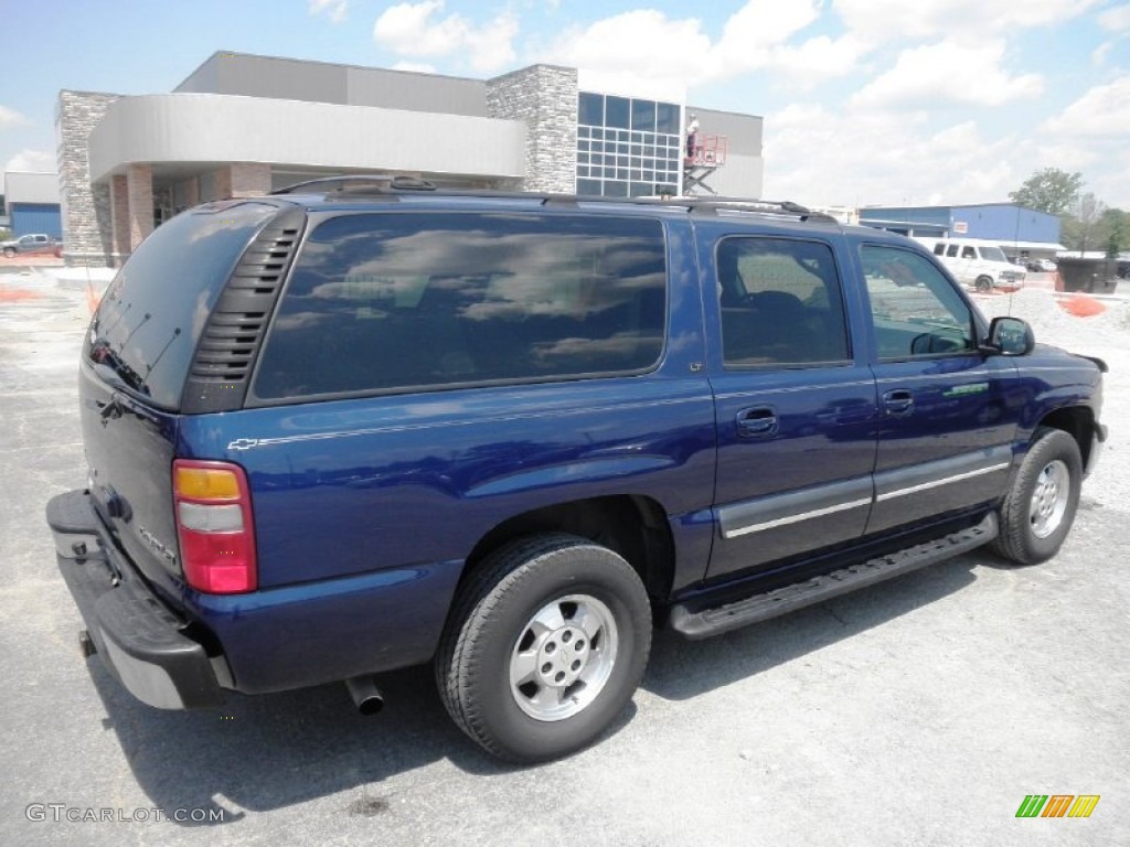 2003 Suburban 1500 LT 4x4 - Indigo Blue Metallic / Gray/Dark Charcoal photo #31