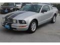 Brilliant Silver Metallic - Mustang V6 Deluxe Coupe Photo No. 3