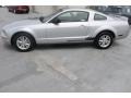 Brilliant Silver Metallic - Mustang V6 Deluxe Coupe Photo No. 5