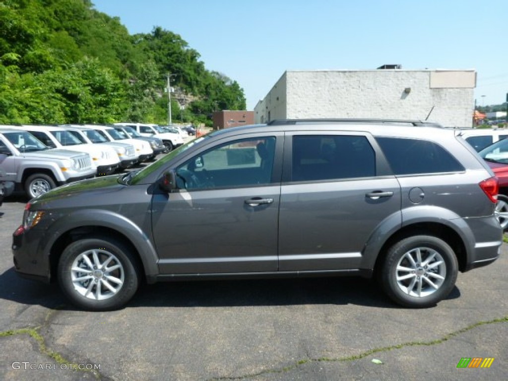 2013 Journey SXT AWD - Storm Gray Pearl / Black photo #2