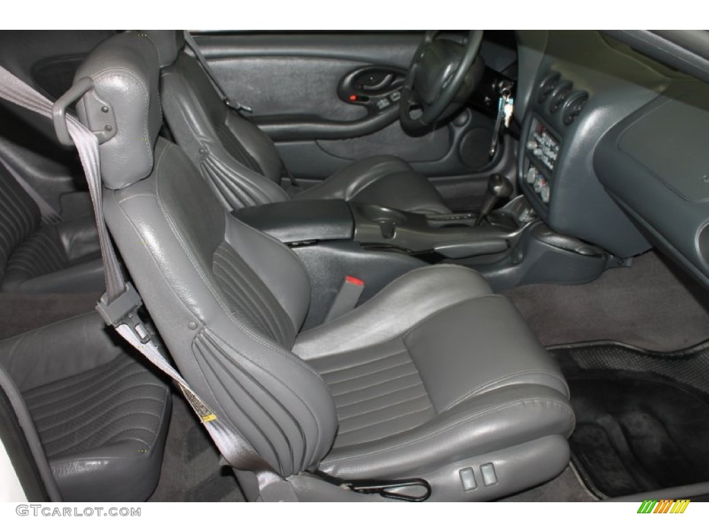 Dark Pewter Interior 1999 Pontiac Firebird Trans Am Coupe Photo #82604942