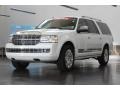 2011 White Platinum Tri-Coat Lincoln Navigator L 4x2  photo #3