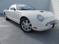 2002 Whisper White Ford Thunderbird Premium Roadster  photo #2