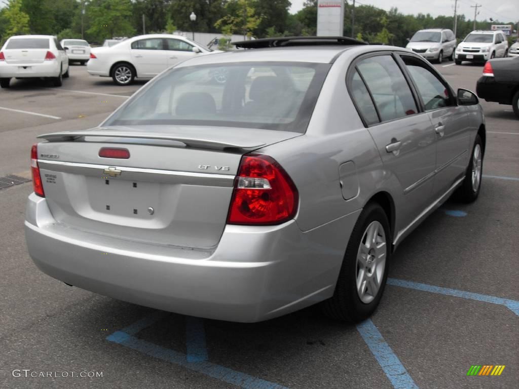 2006 Malibu LT V6 Sedan - Silverstone Metallic / Titanium Gray photo #6