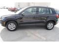 Deep Black Metallic - Tiguan S Photo No. 4