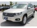 White Gold Metallic - Tiguan SE Photo No. 3